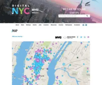 Mappedinny.com(Made In New York Digital Map) Screenshot