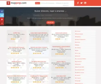 Mappesp.com(Encuentra) Screenshot