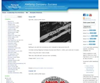 Mappingcompanysuccess.com(MAPping Company Success) Screenshot