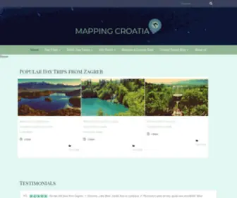 Mappingcroatia.com(Mapping Croatia) Screenshot