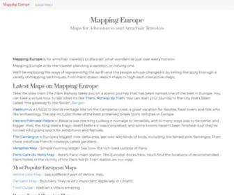 Mappingeurope.com(Mapping Europe) Screenshot