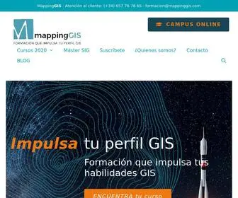 Mappinggis.com(Cursos de SIG para) Screenshot