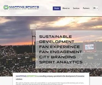 Mappingsports.com(Mapping Sports) Screenshot