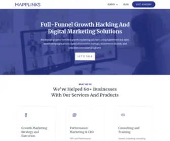 Mapplinks.com(Home) Screenshot