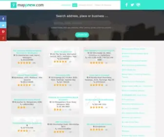 Mappnew.com(Find nearby businesses) Screenshot