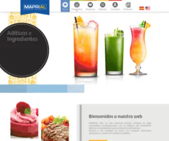 Maprial.com.pe(Venta de Aditivos e Ingredientes) Screenshot