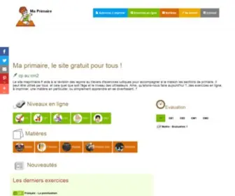 Maprimaire.fr(Ma primaire) Screenshot