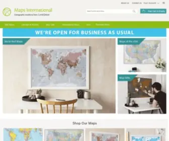 Maps-International.com(Domain parking page) Screenshot
