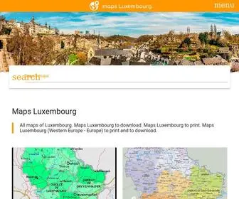 Maps-Luxembourg-LU.com(Luxembourg maps. Luxembourg map. Map of Luxembourg Western Europe) Screenshot