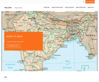 Maps-OF-India.com(Maps of india) Screenshot