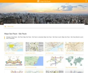 Maps-SAO-Paulo.com(Sao Paulo) Screenshot