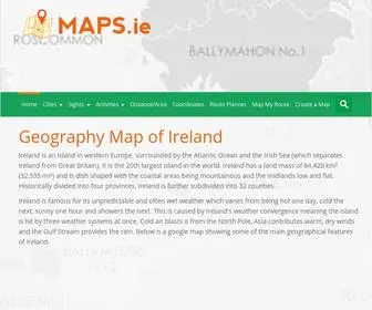 Maps.ie(Map of Ireland) Screenshot