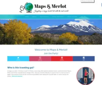 Mapsandmerlot.com(Maps & Merlot) Screenshot