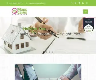 Mapscares.com(Maps Cares Associates) Screenshot