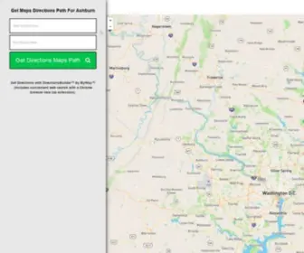 Mapsdirectionspath.com(Get Paths with Directions & Maps) Screenshot