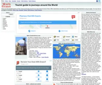 Mapsguides.com(Tourist guide to journeys around the World) Screenshot