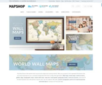 Mapshop.com(The Map Shop) Screenshot