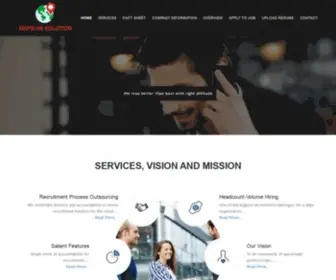 Mapshrsolution.com(Maps HR Solution) Screenshot