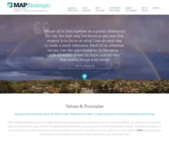 Mapstrategic.com(A Member of Advisory Services Network) Screenshot