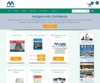 Maptechnavigation.com(Topo Maps Charts Navigation Software GPS and FREE Online Mapserver) Screenshot