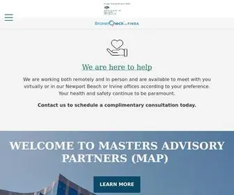 Maptherightpath.com(Masters Advisory Partners) Screenshot