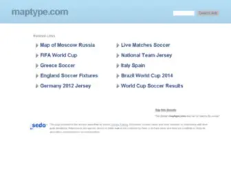 Maptype.com(Главная ) Screenshot