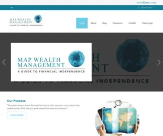 Mapwealthmanagement.com(Michael A) Screenshot