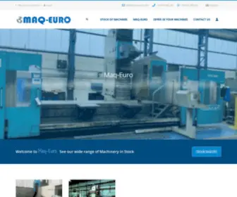 Maq-Euro.com(Maq Euro) Screenshot