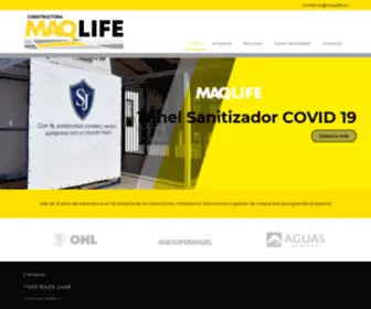 MaqLife.cl(Experiencia que construye confianza) Screenshot