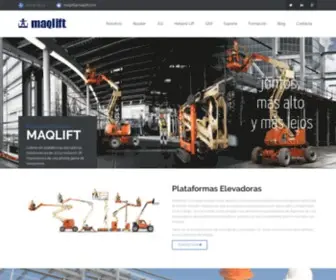 MaqLift.com(Alquiler) Screenshot
