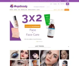Maquibeauty.com(Buy the best Makeup at the best price) Screenshot