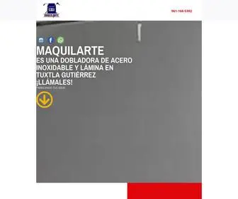 Maquilarte.com.mx(Company Name) Screenshot