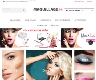 Maquillage-Marque.fr(Achat Maquillage de marque sur maquillage) Screenshot