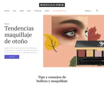 Maquillaje.com(Tips y consejos para maquillarse) Screenshot