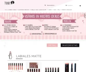 Maquillajetrendyshop.com(Trendy Shop) Screenshot