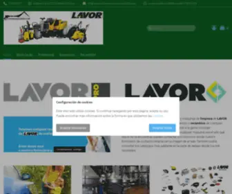 Maquinalimpieza.com(Lavor) Screenshot