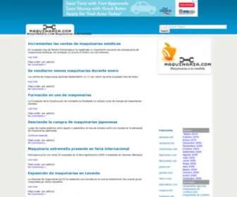 Maquinaria.com(Maquinaria) Screenshot