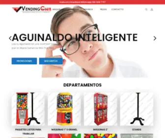 Maquinaschicleras.com(M谩quinas Chicleras en M茅xico by Vending Club) Screenshot