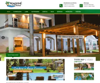 Maquineparkhotel.com.br(Bem) Screenshot
