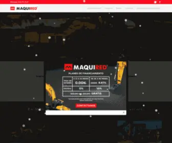 Maquired.com.mx(Tu solución en maquinaria) Screenshot