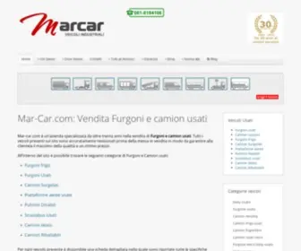 Mar-Car.com(Vendita Furgoni e camion usati dei migliori marchi) Screenshot