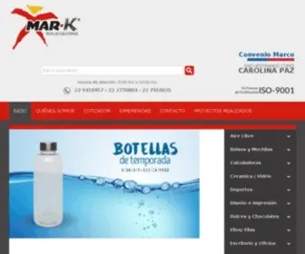 Mar-K.cl(Mar-K Mar-K Artículos Publicitarios Articulos promocionales y Articulos publicitarios) Screenshot
