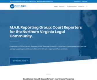 Mar-Reporting.com(MAR Reporting Group) Screenshot