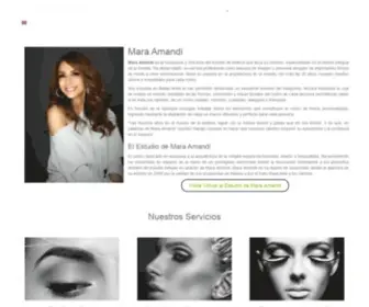 Mara-Amandi.com(Diseño integral de la mirada) Screenshot