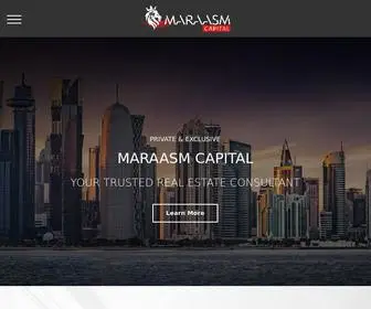 Maraasm.com(MARAASM CAPITAL) Screenshot