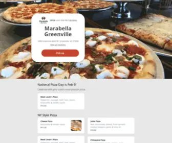 MarabellaoldWorldpizza.com(Marabella Greenville) Screenshot