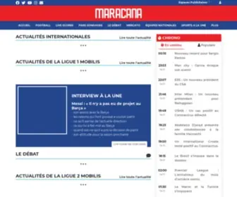 Maracanafoot.com(Football Algérie) Screenshot