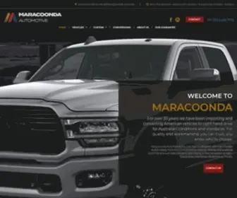 Maracoonda.com(Maracoonda Automotive) Screenshot