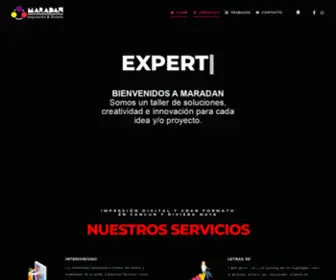 Maradanimpresion.com(Impresión Digital en Cancun) Screenshot