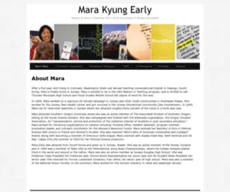 Maraearly.com(Master of Arts in TeachingUniversity of Alaska Southeast) Screenshot